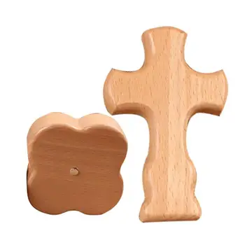 Cruce Din Lemn De Masă Mică Masă De Lemn Cruce Portabil Deține Cruci Confort Fag Cruci Mini Cross Ornamente Pandantive