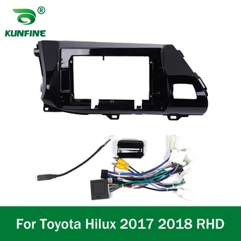 Masina de Navigație GPS Stereo Pentru Toyota Hilux 2015-2020 LHD RHD Radio Măști Cadru Panou se Potrivesc 2Din 10 inch In Bord unitatii ecran