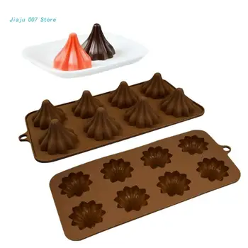 C9GA Ciocolata Matrite de Formă Conică DIY de Mână-a Face Instrumente de Copt din Silicon Material