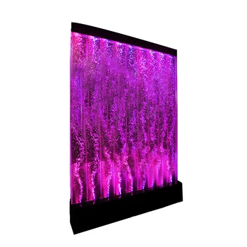 Acrilice mare ecran de apă de perete cortina care curge apa cu bule de perete creative rezervor de pește acvariu pridvor partiție poate fi personalizat