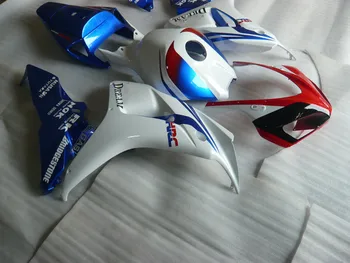 Motocicleta Carenaj kit pentru HONDA cbr 1000 rr 06 07 CBR 1000RR CBR 1000 RR 2006 2007 ABS alb Rosu albastru Carenajele set+cadouri HF30