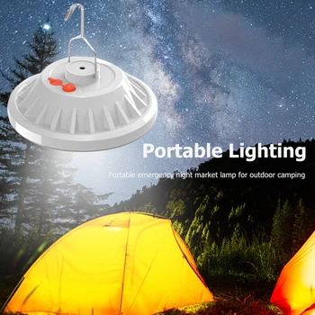 30W/60W/120W Felinar Camping Control de la Distanță de Baterie/Solar Searchlight USB Reîncărcabilă LED-uri Impermeabil 3/5 Moduri pentru Acasă în aer liber