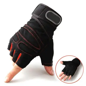 Mănuși 1 pereche de haltere mănuși de formare pentru bărbați și femei, haltere puterea mănuși, gantere haltere перчатки