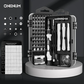 ONENUM Professional Șurubelniță Set Magnetic de Biti Multi-accesoriu Combinație Kit Cu Tijă Telescopică Pentru Telefon de Reparații Instrument de Mână