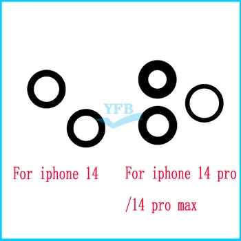 2 BUC Pentru Iphone 14 Pro Max Plus Spate aparat de Fotografiat Lentilă de Sticlă Acoperă Cu Ahesive Autocolant Piese de schimb