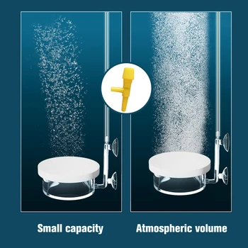Rezervor de pește Acvariu CO2, Pulverizator Rezervor Iarba Conexiune de Oxigen Pompa de Aer Rafinărie Tăcut Rafinărie Placa de Presiune Scăzută Balon Difuzor