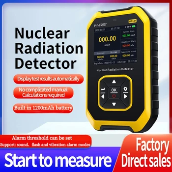 FNIRSI GC-01 Radiații Nucleare Detector Geiger X γ β-razele Instrument de Detectare ecran LCD dozimetru Radioactive Tester tools