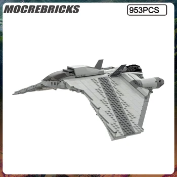 Noul Spațiu Războaie Seria Stargate F-302 Lohkeed Martin Navă de război MOC Asambla Building Block Model DIY Jucării pentru Copii Cadouri