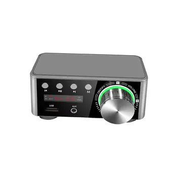 Digital Power Amplificator Portabil Amplificator de Sunet Difuzor Amplificator MP3 HiFi Stereo Amplificator Difuzor Receptor Canal 2.0 50W+50W NOI