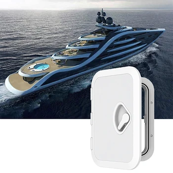 Durabil Inspecție Trapă de Acces maritim Accesorii Singur Mâner Anti Ultraviolete Punte Placa Yacht 270X375mm