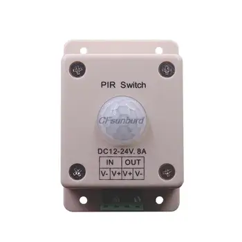 PIR Senzor de Mișcare Infraroșu Comuta Automat Modul de Lumină Pe Întrerupător de lumină LED Corp de Inducție Comutatorul de Control al Luminii