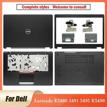 Nou Pentru Dell Latitude E5480 E5490 5491 5495 Laptop LCD Înapoi Capacul cadrul Frontal Balamale zonei de Sprijin pentru mâini de Jos Cazul Balama Capac Cadru