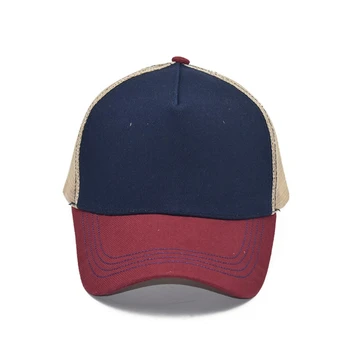 WZCX Cusaturi de Culoare Reglabil Vara Umbrire Șapcă de Camionagiu Bărbați ochiurilor de Plasă Respirabil Cinci Petale Capac Unisex Șapcă de Baseball Tata Pălărie