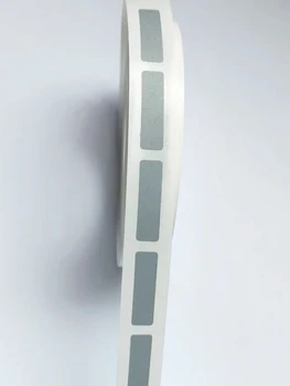 1000buc/Rola 6x20MM Dimensiuni Mici Gri Adeziv Zero Pe Autocolant Pentru DIY Manual Hand Made Parola autocolant