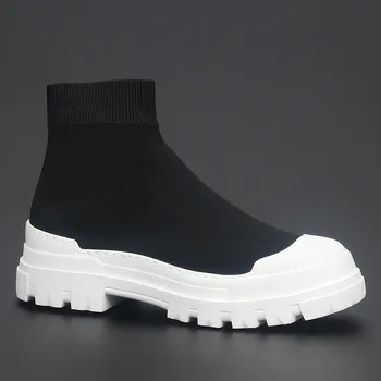 Pantofi pentru bărbați 2023 Nou Respirabil Usoare Bord Pantofi de Moda Britanic de Zbor Pânză de Plasă Confortabil Sport Casual Valul Pantofi