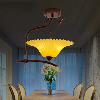Creative Plafon Lampă Mare De Flori De Lumina Dormitor Sufragerie Lampa ×