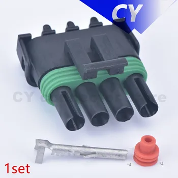5-10 psc 4 pini de sex masculin senzorului de conectare Cabluri de Automobile 12010974 12015797 Impermeabil auto conector plug