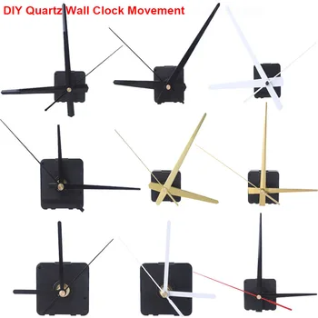 DIY Cuarț Ceas de Perete Mecanism de deplasare cu Mâinile Arbore Lung Tăcut Kit Baterii de Ceas de Reparații Piese de schimb Set