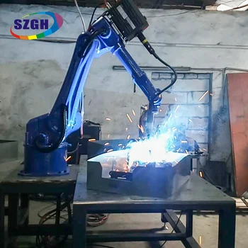 China robot furnizor industriale 6 axa sudura automata cu brat robotic kit de sudare cu laser brațul robotului pentru MAG TIG