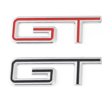 3D Metal Autocolante Auto Insigna Emblema Coada Decalcomanii GT Logo Grand Tour pentru BMW X6 X5 Ford Mustang Focus Mk 1 2 3 7 Mondeo Mașină de Styling