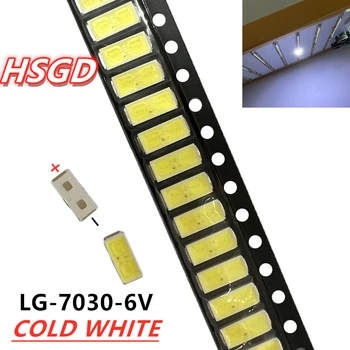 50pcs PENTRU LG 7030 SMD LED-uri de Putere Mare Alb Rece Diodă 110LM 6V TV cu iluminare de fundal Super-Luminos Diodo LED SMD 7030 Alb Rece