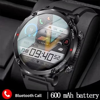 600mAh Ceas Inteligent Bărbați 1.6 Inch Full Touch Bratara Fitness Tracker Sport Ceasuri de apelare Bluetooth Ceas Inteligent Smartwatch Bărbați