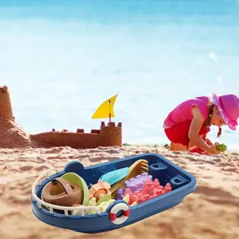 Eco-friendly Castelul Kit de Construcție Apă Jucarie Baie pentru Copii Toy Miniatura Copii de Plaja de Nisip Castel Sandbox Set de Jucării Interactive