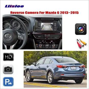Pentru Mazda 6 Mazda6 Atenza 2013-2015 Auto Reverse Camera Retrovizoare Auto de Ambalare HD CCD Viziune de Noapte Adaptor RCA Conector