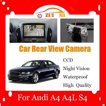 Auto Reverse retrovizoare Camera Auto Pentru Audi A4 A4L S4 RS4 2013~2015 CCD Full HD Night Vision Backup Camera foto de Parcare