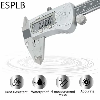 ESPLB Impermeabil cu Vernier, Șublere de Înaltă Precizie Digital Electronic IP54 6