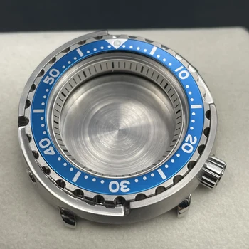 Ceas Piese de Modificare 47mm Ton Ceas Caz, Solide din Oțel Inoxidabil Cristal Safir se Potrivesc pentru NH35/NH36 Mișcare rezistent la apa 200m