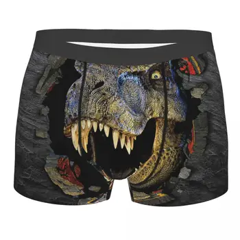 Sexy Jurassic Park Logo-ul Boxeri pantaloni Scurți, Chiloți pentru Bărbați Confortabil Dinozaur Film Boxeri Lenjerie
