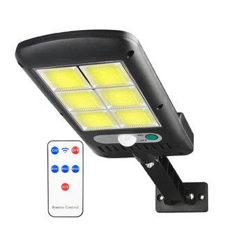 Impermeabil LED COB Pridvor Iluminat Stradal Solar cu Senzor de Mișcare în aer liber Lumina de Perete
