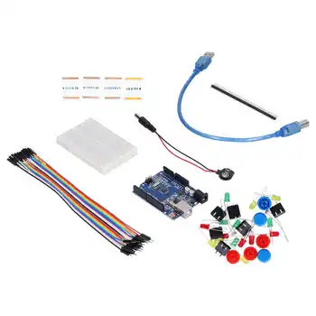 Consiliul de dezvoltare Starter Kit pentru R3 Mini Breadboard CONDUS de Șuntare Butonul de Laborator la Școală Instrumente DIY