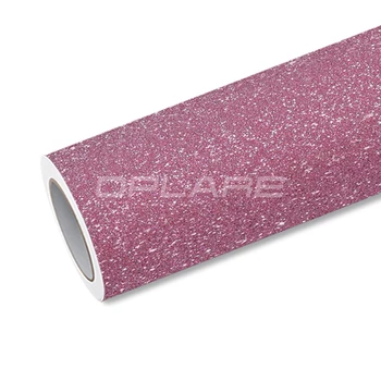 Cea mai bună calitate superr Diamante roz folie de vinil film Diamante roz de vinil folie Auto Piele Vehicul hârtie de ambalaj pentru folie auto