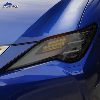 Masina Faruri Tenta de Afumat Negru Film Protector Transparent TPU Autocolant Pentru Lexus RC F RC350 Facelift 2019 2020 Accesorii