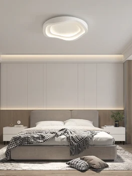 Moderne LED-uri Albe Lampa de Tavan Cu Control de la Distanță Pentru Dormitor Studiu Living Casa de Moda Candelabru de Iluminat 2022 Nou Trend