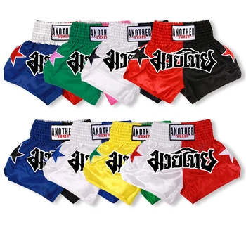 De înaltă Calitate de Box pantaloni Scurti pentru Barbati Femei Copii Kickboxing MMA de Formare Trunchiuri Sanda Meci Respirabil Pantaloni Muay Thai XS-3XL