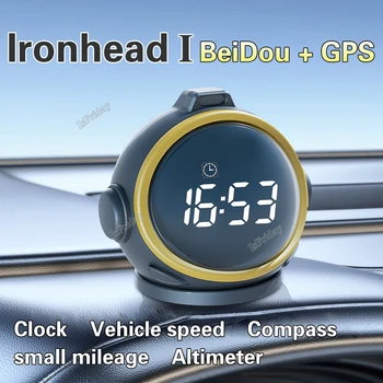 GPS Auto HUD Head Up Display GPS + Beidou Vitezometru Digital LED evidenția ecran Altitudine Orientări Potrivit Pentru Masina