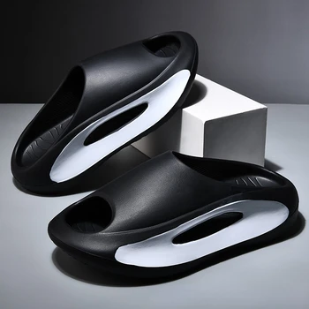 2023 Adidas Papuci Pentru Femei, Barbati Fund Gros Platforma Alunecă Moale EVA Gol Unisex Sport Sandale Casual Pantofi de Plaja