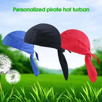Unic Pirat Cap Eșarfă la Modă Eșarfă de Cap Ultra-subțire, Uscat Rapid Pălărie de Pirat Ciclism Bandană