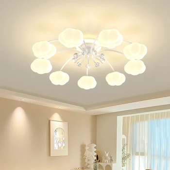 Moderne, Creative, LED Iluminat Candelabru Cald Romantic Minimalist pentru Dormitor Personalitate Camera de zi Sala de Mese Lampă de Plafon