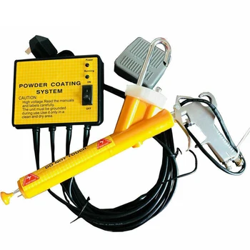 PC02 Portabil cu Pulbere Sistem de Acoperire de Vopsea Pistol Strat Electrostatic de Pulverizare Mașini de Pulverizare Electrostatica mașină