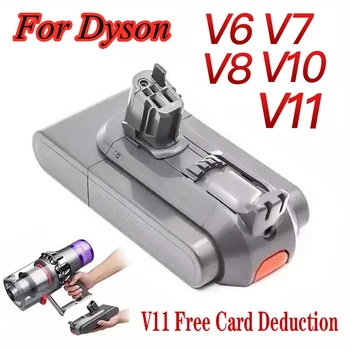 6000mAh Aspirator Baterie Pentru Dyson V6 V7 V8 V10 V11 Înlocuirea Bateriei Originale SV09 V8 SV11 (V11 mai Recente de Tip Snap)