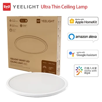 Yeelight Ultra-subțire Led Lumina Plafon Smart Home 220V Lampă de Tavan Luminozitate Estompat Lumina pentru Dormitor Lucra Cu Apple Homekit