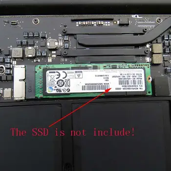 NVMe PCIe M. 2 M Hard Disk-Cheie SSD Adaptor de Card de Card de Expansiune PCB verde Pentru Macbook Pro retina A1398 A1502 2013 versiune