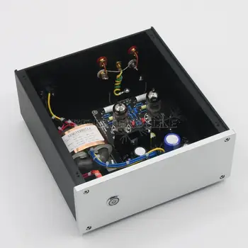 Terminat Tub 12AX7 cu Magnet în Mișcare MM RIAA Platane Phono Amplificator Bazat pe SHURE M65 Circuit