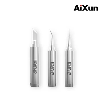 AIXUN 5PCS 936 K/I/S Versiune Universal Plumb Argint, Fier de Lipit Capul de Înlocuire Sfaturi