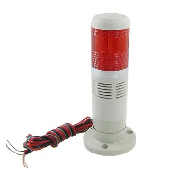 24V Industrial LED Roșu Turn de Semnal Lampă Flash de Avertizare Stiva Lumina Zqehe