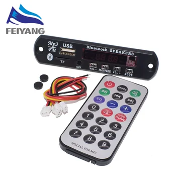 1Set Standard Wireless Bluetooth 12V MP3 WMA Decoder Bord Modul Audio USB TF Radio Pentru Mașină